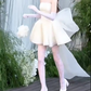 Stunning Homecoming Dress Strapless Applique Bowknot  Dress Back to School Outfits Party Dress  D6335