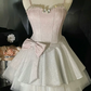 Stunning Homecoming Dress Spaghetti Strap Bowknot Dress Back to School Outfits Party Dress  D6337
