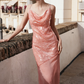 Shiny Prom Dress Spaghetti Strap Sequins Tulle Dress Evening Dress   D6319