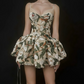 New Homecoming Dress Spaghetti Strap Dress Back to School Outfits Party Dress  D6343