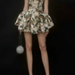 New Homecoming Dress Spaghetti Strap Dress Back to School Outfits Party Dress  D6343