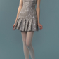 New Homecoming Dress Sweetheart Sequins Pleated Dress Back to School Outfits Party Dress  D6347