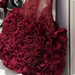 Charming Homecoming Dress V Neck Sequins Rinestone Tulle Dress Back to School Outfits Party Dress  D6361