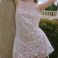New Homecoming Dress Halter Sequins Dress Back to School Outfits Party Dress  D6371