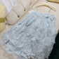 New Homecoming Dress Sheer Straps Flower Beading Dress Back to School Outfits Party Dress  D6348