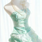 Stunning Homecoming Dress Strapless Pleated Flower Back to School Outfits Party Dress  D6444