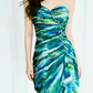 Stunning Homecoming Dress Sweetheart Rinestone Pleated Back to School Outfits Party Dress  D6448