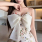 Charming Homecoming Dress Sweetheart Bowknot Back to School Outfits Party Dress  D6510