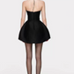 Stunning Homecoming Dress Asymmetric Flower Back to School Outfits Party Dress  D6513