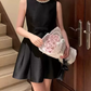 Elegant Homecoming Dress Jewel Pearl Bowknot Back to School Outfits Party Dress  D6516