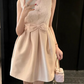 Elegant Homecoming Dress Jewel Bowknot Back to School Outfits Party Dress  D6517