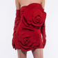 Pretty Homecoming Dress Strapless Bowknot Back to School Outfits Party Dress  D6518