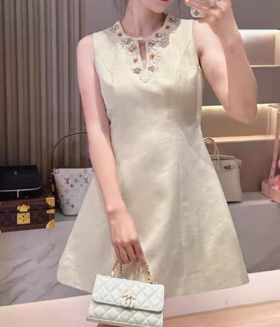 Elegant Homecoming Dress Jewel Back to School Outfits Party Dress  D6519