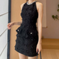 Elegant Homecoming Dress Jewel Rinestone Back to School Outfits Party Dress  D6521