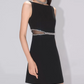 Elegant Homecoming Dress Bateau Rinestone Back to School Outfits Party Dress  D6522
