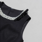 Elegant Homecoming Dress Jewel Rinestone Back to School Outfits Party Dress  D6523