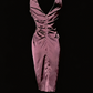 Beauty Homecoming Dress Strap Pleated Back to School Outfits Party Dress  D6545