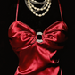 Pretty Homecoming Dress Spaghetti Strap Pleated Back to School Outfits Party Dress  D6548