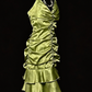 Pretty Homecoming Dress V Neck Pleated Back to School Outfits Party Dress  D6549