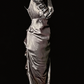 Pretty Homecoming Dress V Neck Pleated Back to School Outfits Party Dress  D6550