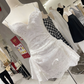 Pretty Homecoming Dress V Neck Butterfly Back to School Outfits Party Dress  D6553