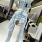 Stunning Homecoming Dress Strapless Flouncing Cascade Back to School Outfits Party Dress  D6555