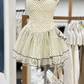 Simple Homecoming Dress Square Tulle Back to School Outfits Party Dress  D6559