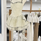 Simple Homecoming Dress Square Tulle Back to School Outfits Party Dress  D6559