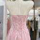 Simple Homecoming Dress Sweetheart Pleated Back to School Outfits Party Dress  D6563