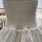 Elegant Homecoming Dress Bardot Lace Back to School Outfits Party Dress  D6565