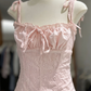 Sweet Homecoming Dress Spaghetti Strap Back to School Outfits Party Dress  D6580