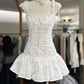 Sweet Homecoming Dress Spaghetti Strap Back to School Outfits Party Dress  D6580