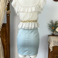 Simple Homecoming Dress Square Rinestone Back to School Outfits Party Dress  D6593
