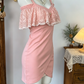 Sweet Homecoming Dress Spaghetti Strap Lace Back to School Outfits Party Dress  D6590