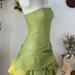 Pretty Homecoming Dress Strapless Pleated Rinestone Back to School Outfits Party Dress  D6598