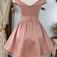 Beauty Homecoming Dress Poretrait Rinestone Back to School Outfits Party Dress  D6604