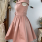 Beauty Homecoming Dress Poretrait Rinestone Back to School Outfits Party Dress  D6604