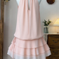 Beauty Homecoming Dress High Collar Cascade Back to School Outfits Party Dress  D6642