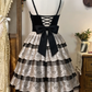 Charming Homecoming Dress Spaghetti Strap Cascade Bowknot Flower Back to School Outfits Party Dress  D6645