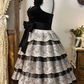 Charming Homecoming Dress Spaghetti Strap Cascade Bowknot Flower Back to School Outfits Party Dress  D6645
