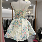 Charming Homecoming Dress Spaghetti Strap Back to School Outfits Party Dress  D6648