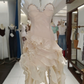 Charming Homecoming Dress Sweetheart Rinestone Cascade Hi-Lo Back to School Outfits Party Dress  D6651