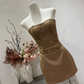 Charming Homecoming Dress Straplesss Back to School Outfits Party Dress  D6652