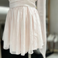 New Homecoming Dress High Collar Pleated Back to School Outfits Party Dress D6785