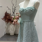 New Homecoming Dress Sweetheart Flower Back to School Outfits Party Dress D6787