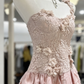 New Homecoming Dress One Shoulder Flower Cascade Back to School Outfts Party Dress D6780
