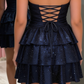 New Homecoming Dress Sweetheart Sequins Back to School Outfits Party Dress D6665