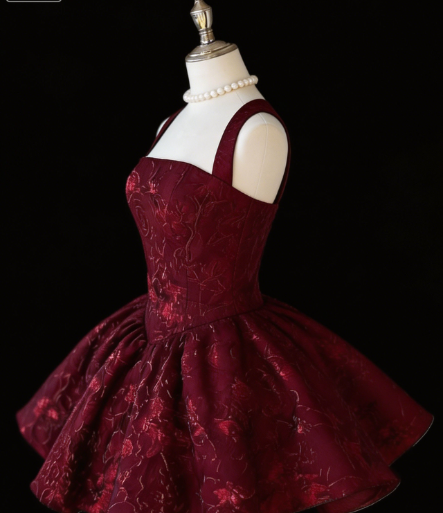 New Homecoming Dress Halter Back to School Outfits Party Dress D6691