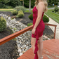 Charming Homecoming Dress Strapless Hugging Soutache Back to School Outfits Party Dress D6709