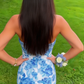 Chic Homecoming Dress Strapless Hugging Slit Back to School Outfits Party Dress D6737